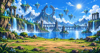 Crystal Ruins wallpaper