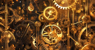 DMUL-clockwork wallpaper