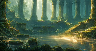 DMUL-colonnade wallpaper