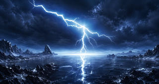 DMUL-lightning wallpaper