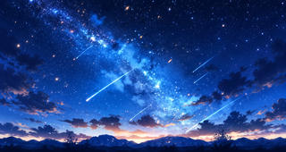 DMUL-meteors wallpaper