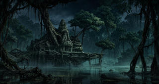 DMUL-temple wallpaper