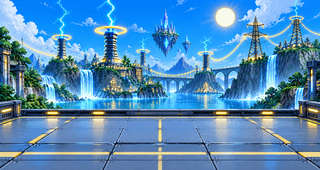 Electric Islands wallpaper