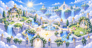 Celestial-Garden wallpaper
